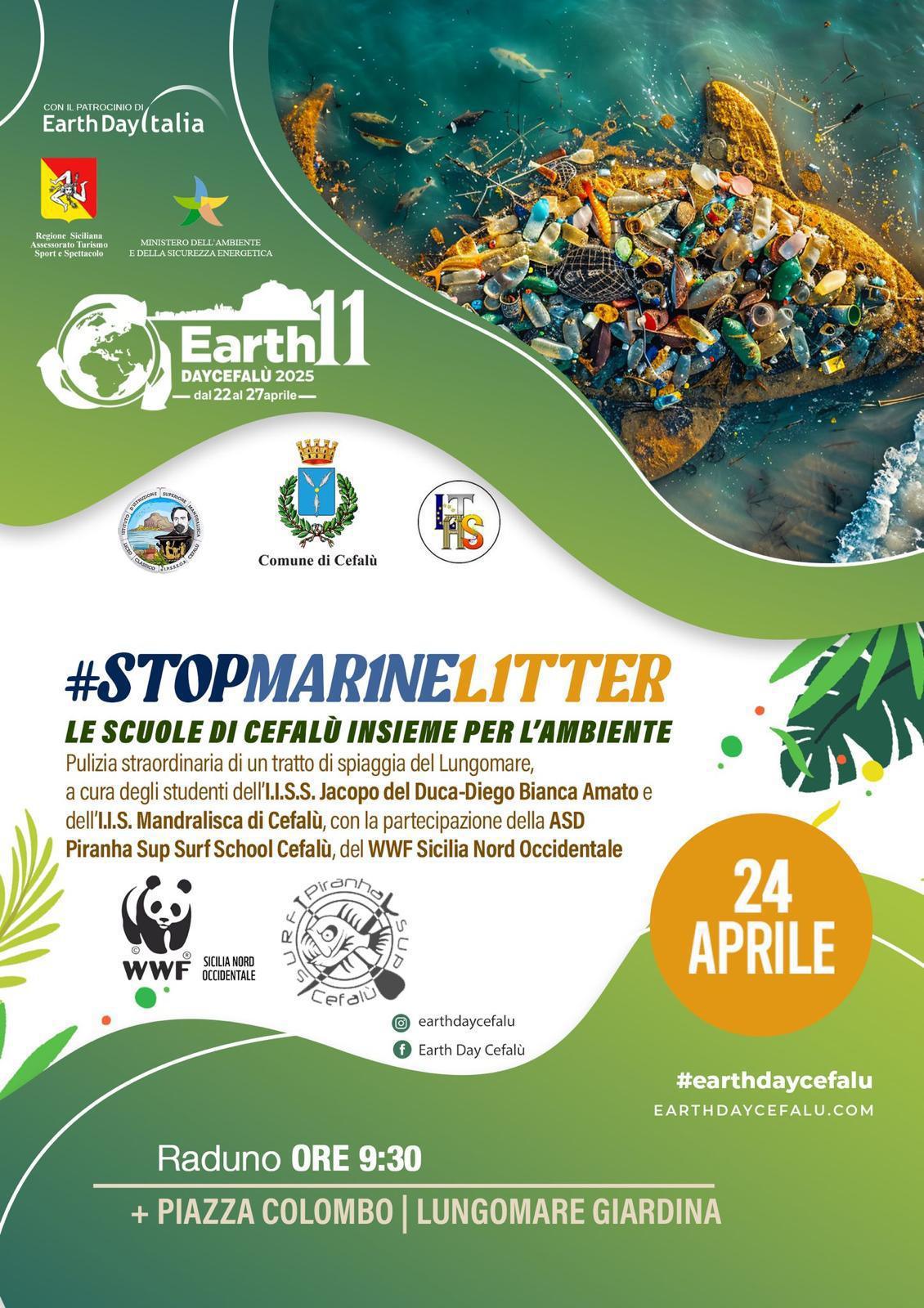 "#StopMarineLitter - Le Scuole di Cefalù insieme per l’Ambiente" (inizio ore 09:30) "#StopMarineLitter - Le Scuole di Cefalù insieme per l’Ambiente" (inizio ore 09:30)