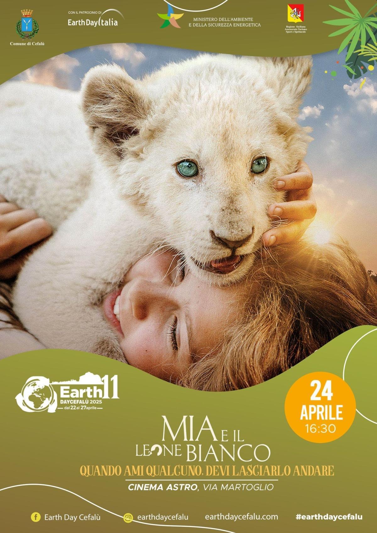 Proiezione film “Mia e il Leone Bianco” (inizio ore 16:30)