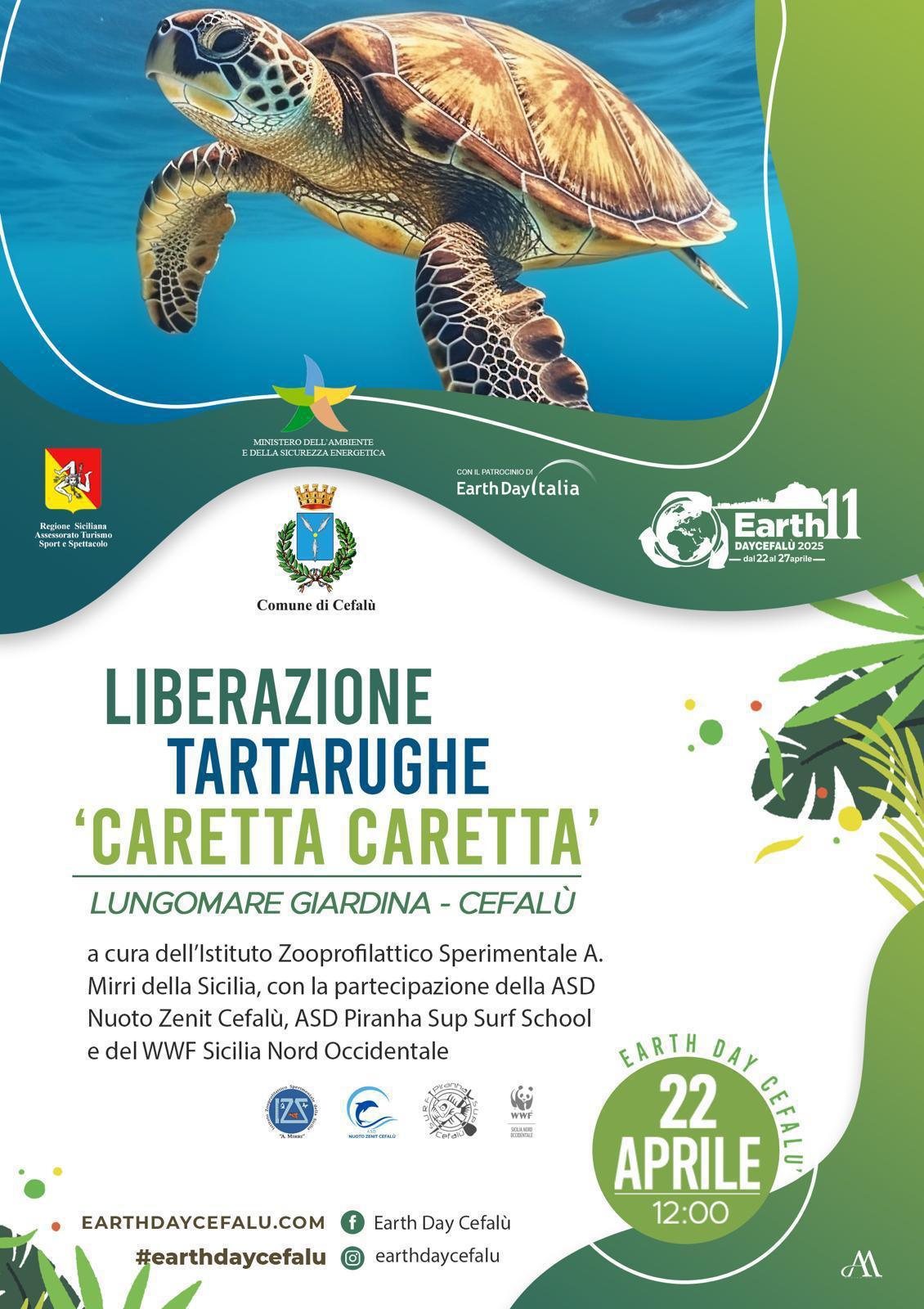 Liberazione tartarughe ‘Caretta Caretta’ (inizio ore 12:00)