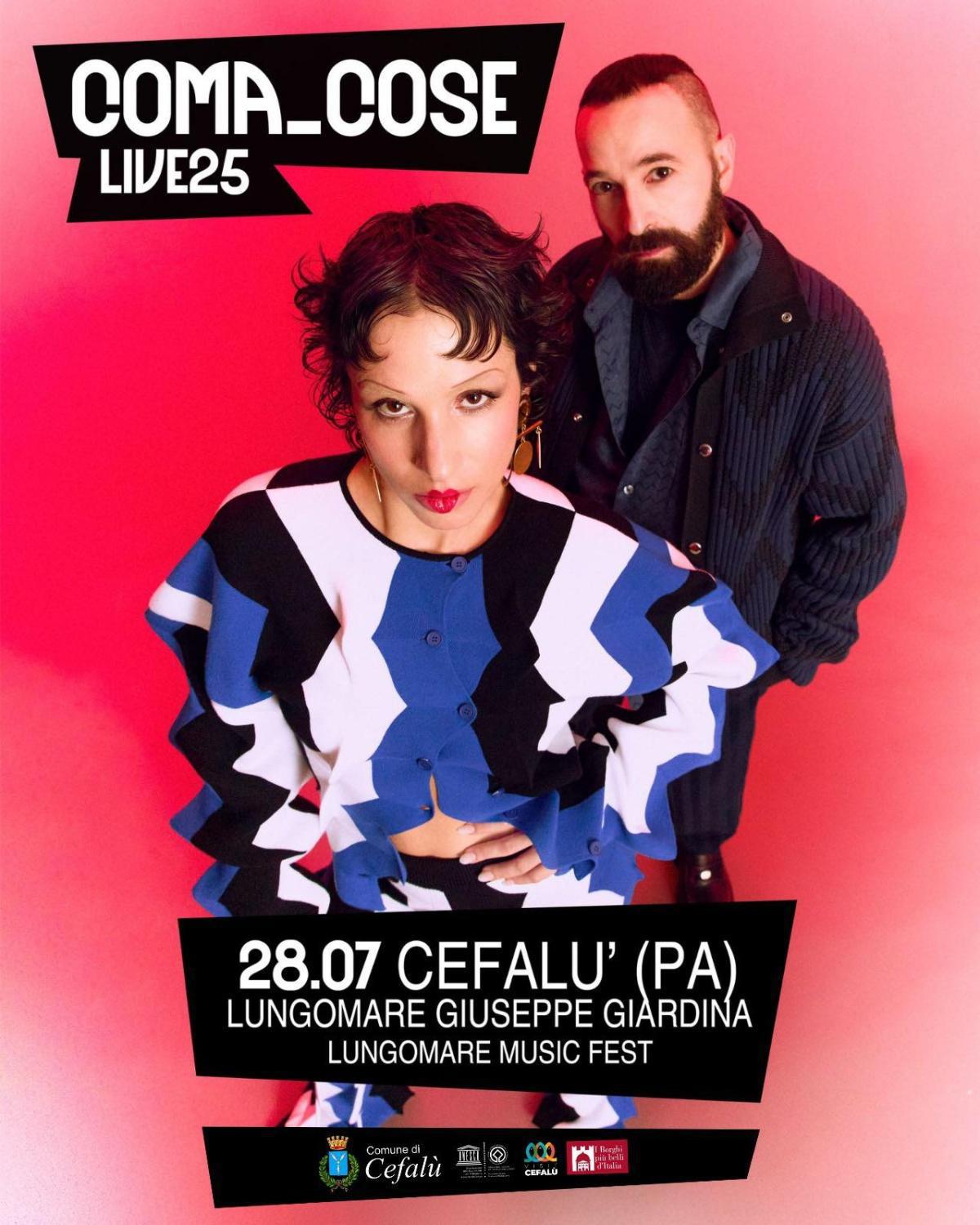 Coma_Cose Live 2025 (inizio ore 22.00)