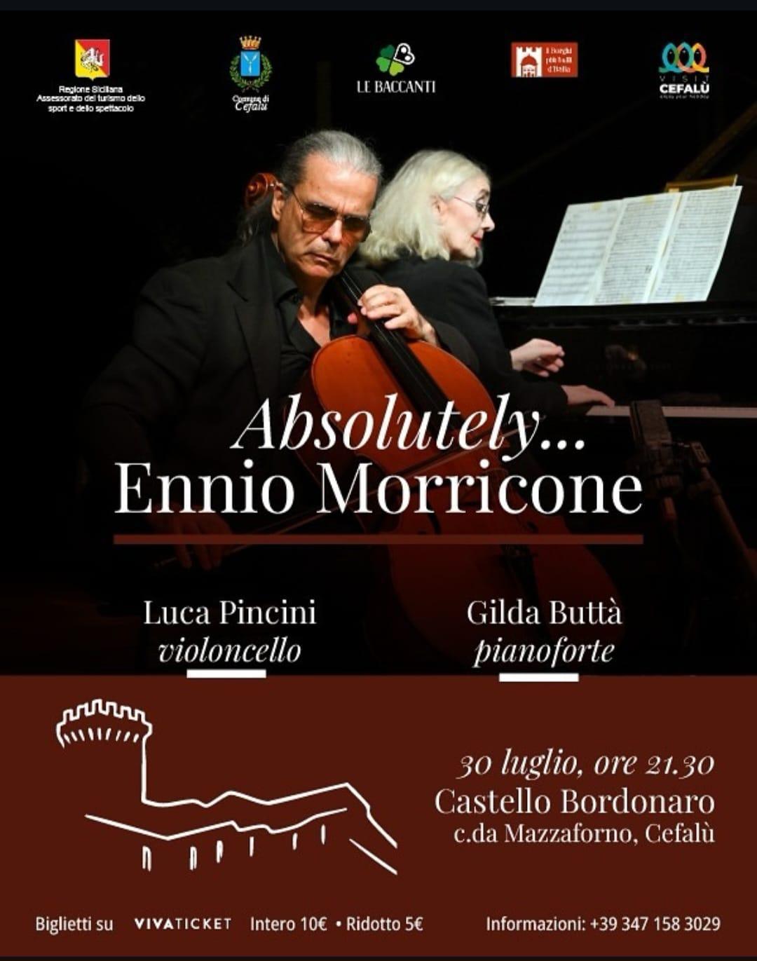 Concerto Absolutely... Ennio Morricone (inizio ore 21.30)