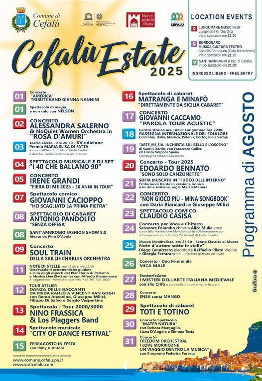 Concerto "America" tribute band Gianna Nannini (start h. 21.30)