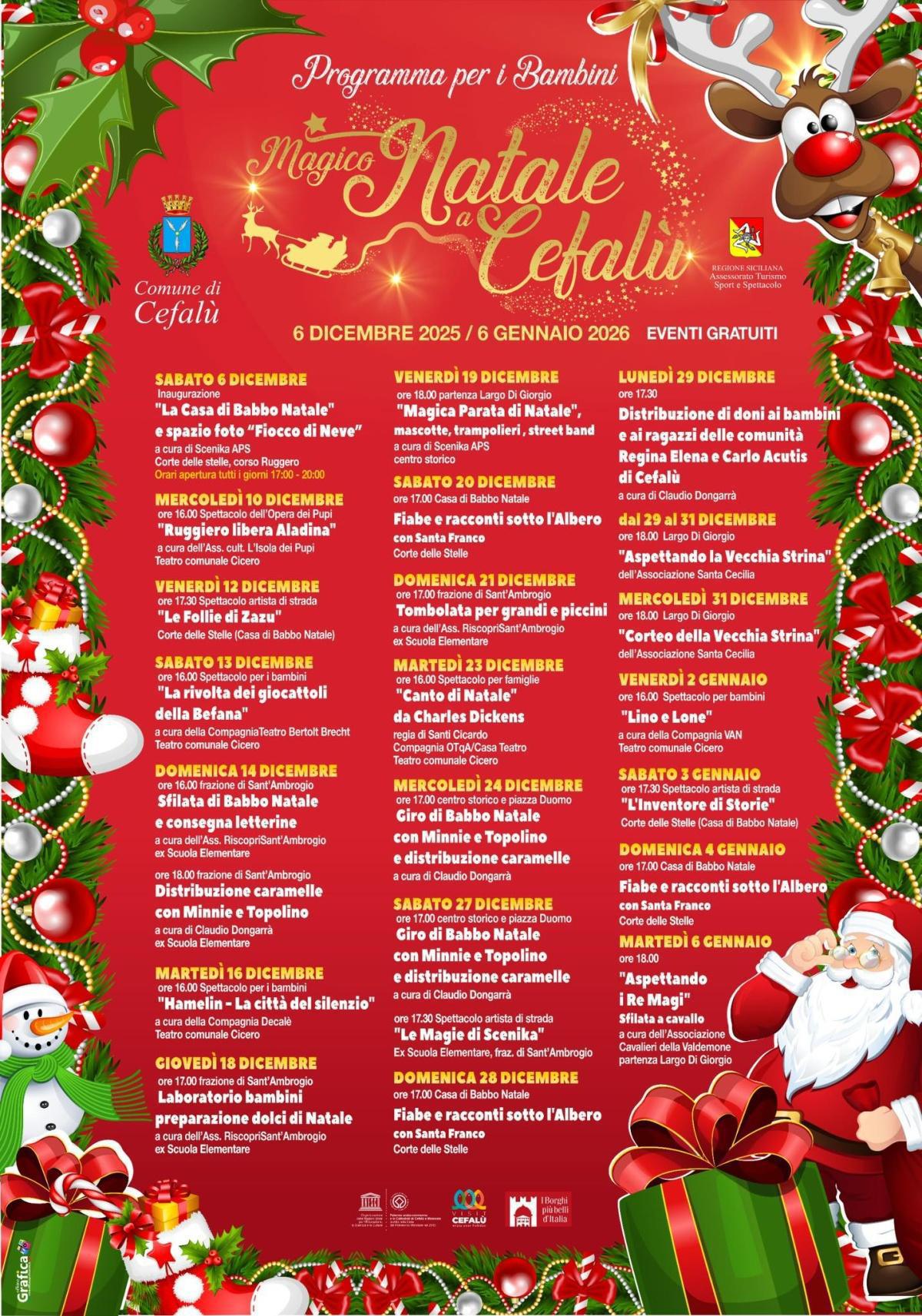 Laboratorio bambini preparazione dolci di Natale (inizio ore 17.00)