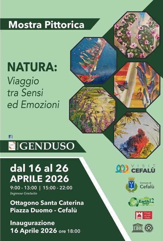 Mostra di pittura di Rosario Genduso “NATURA: viaggio tra Sensi ed Emozioni”