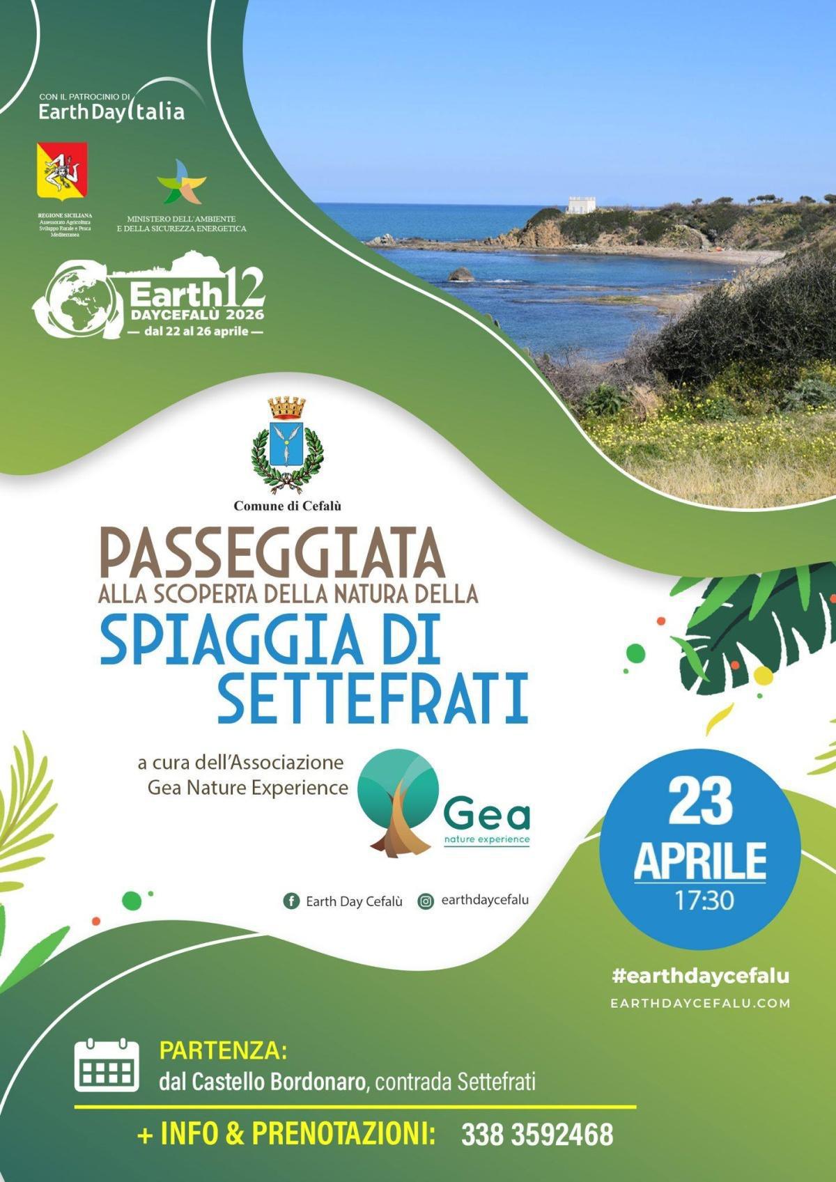 Passeggiata alla scoperta della natura della spiaggia di Settefrati (inizio ore 17.30)