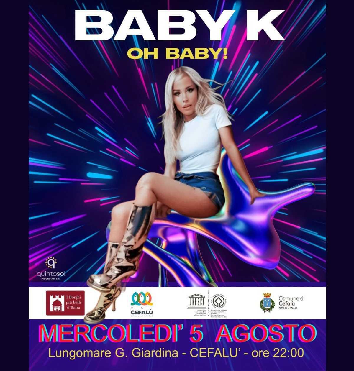 Baby K - Oh Baby! (start h. 22.00)