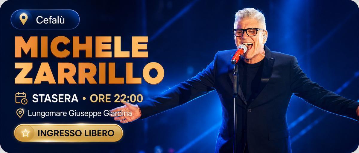 Concerto Michele Zarrillo - Tour 2026 (start h. 22.00)
