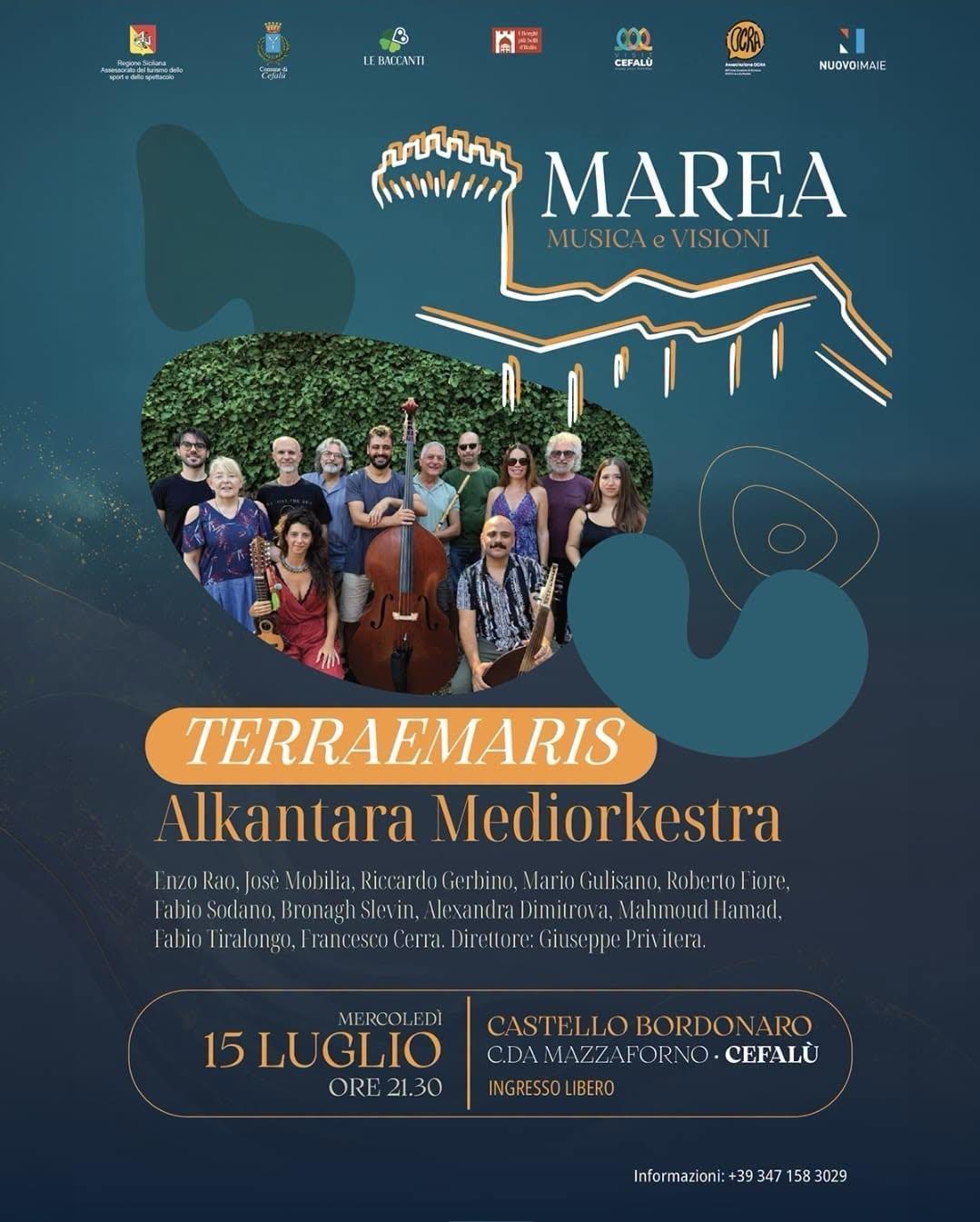 Concerto "Terraemaris" Alkantara MediOrkestra (start h. 21:30)