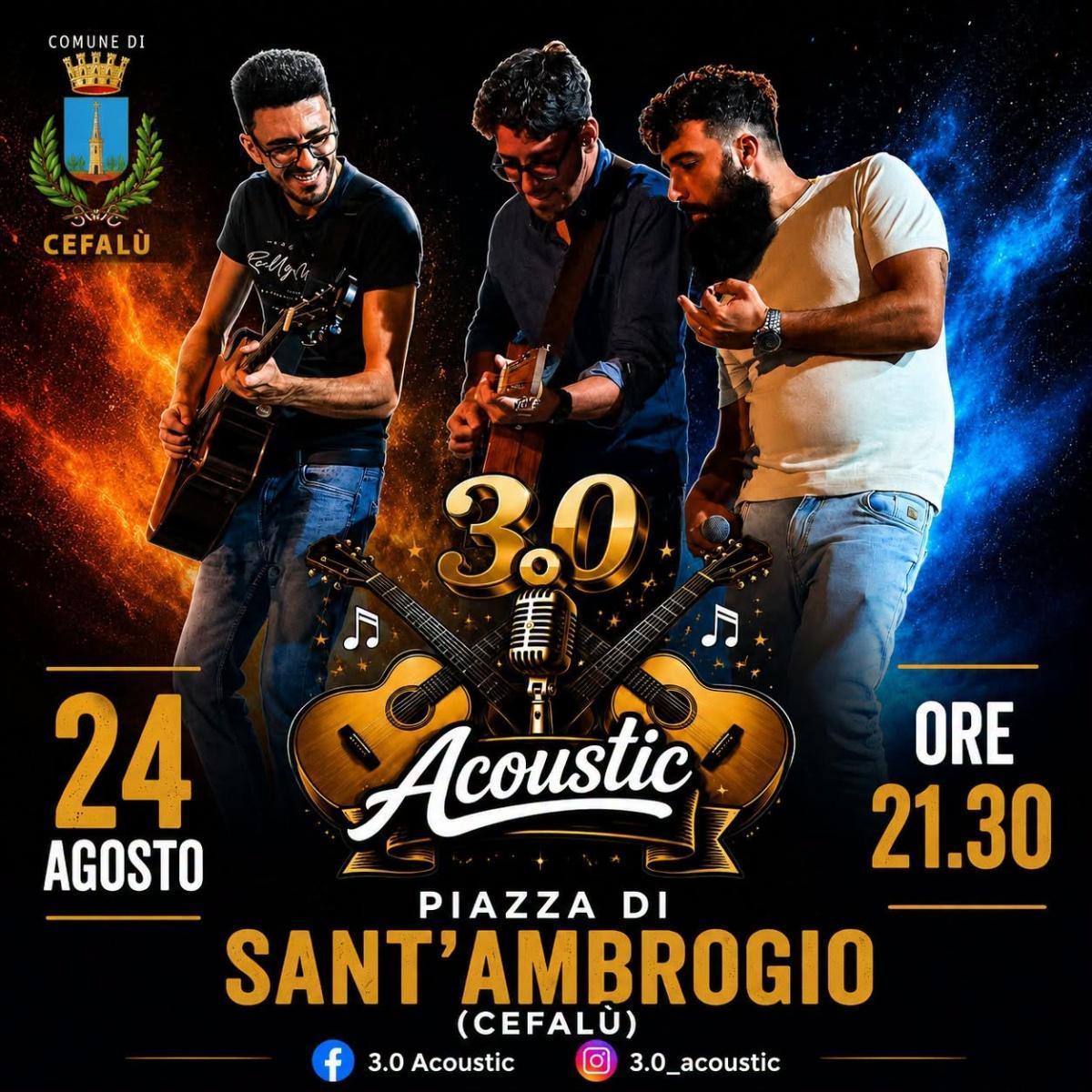 Concerto Trio 3.0 acoustic (inizio ore 21:30)