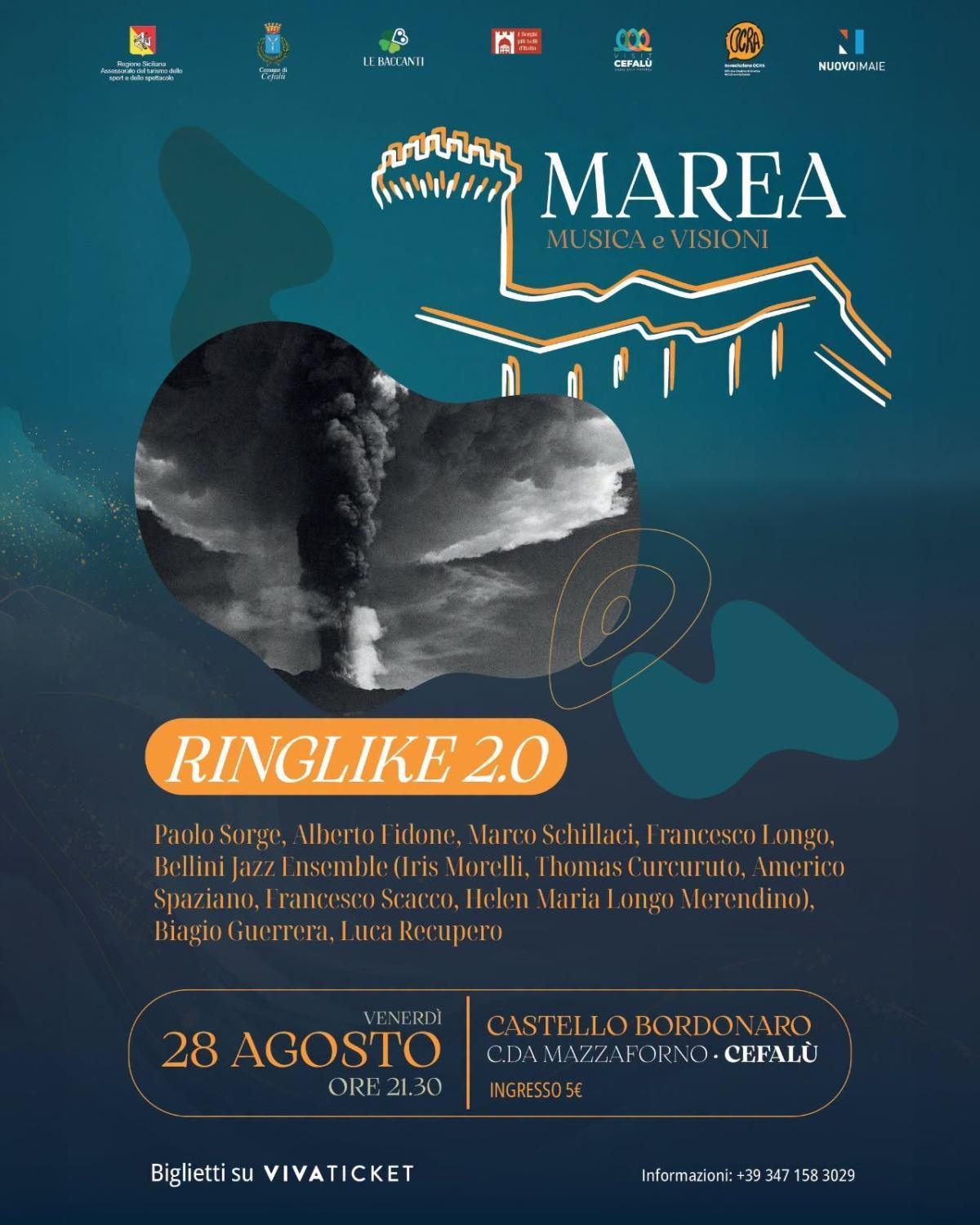 Concerto "RingLike 2.0" con Ringlike Ensemble (inizio ore 21:30)