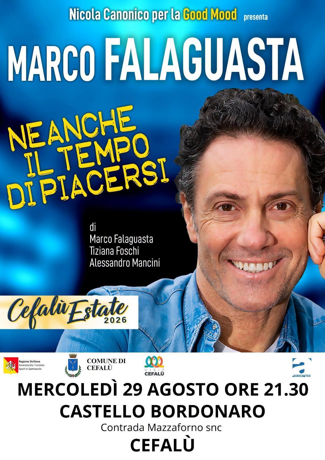 Spettacolo di teatro comico "Neanche il tempo di piacersi" con Marco Falaguasta (inizio ore 21:30)