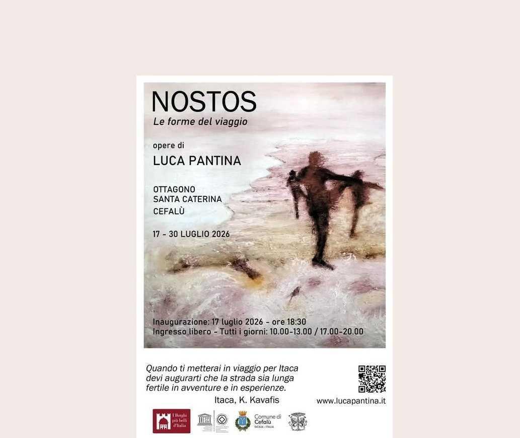 Mostra "NOSTOS. Le forme del viaggio" esposizione personale di Luca Pantina