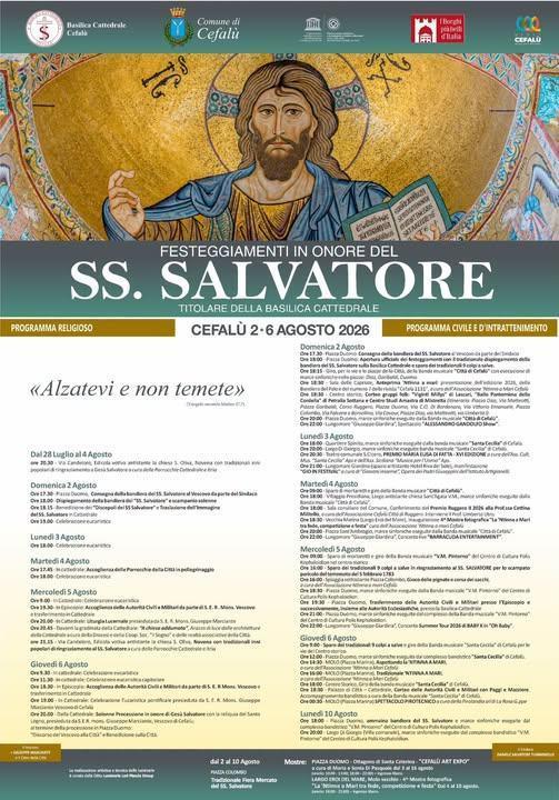 Festeggiamenti in Onore del SS. Salvatore (Lunedì 10 Agosto dalle ore 18:00)