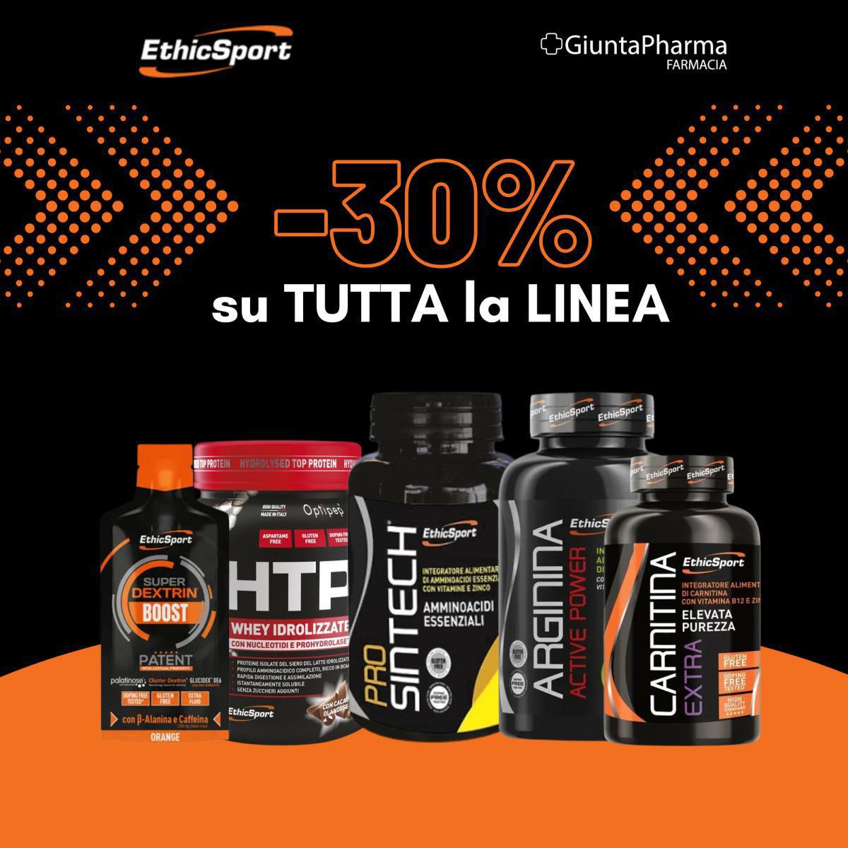 -30% sulla linea EthicSport 