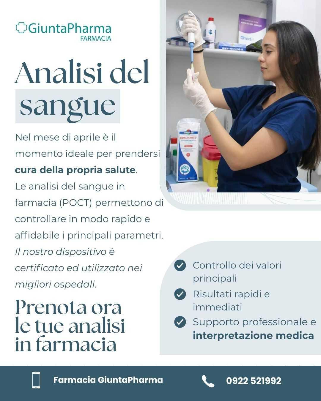 🌿 Perché fare le analisi del sangue in farmacia ad aprile? 🌿 Perché fare le analisi del sangue in farmacia ad aprile?