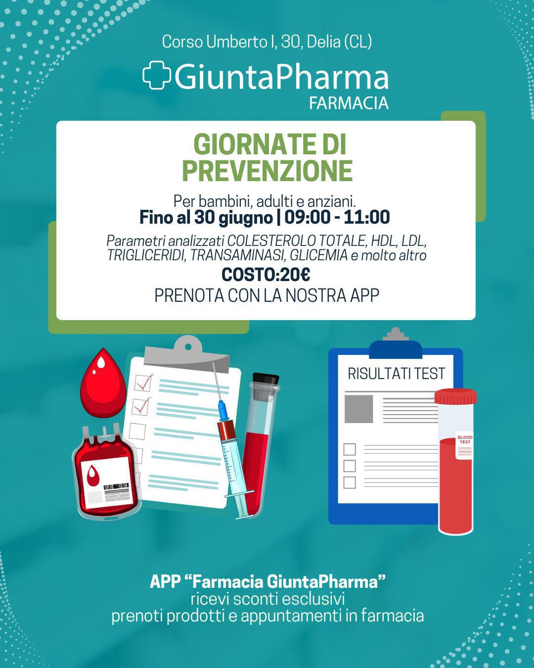 🩸Giornate di Prevenzione 