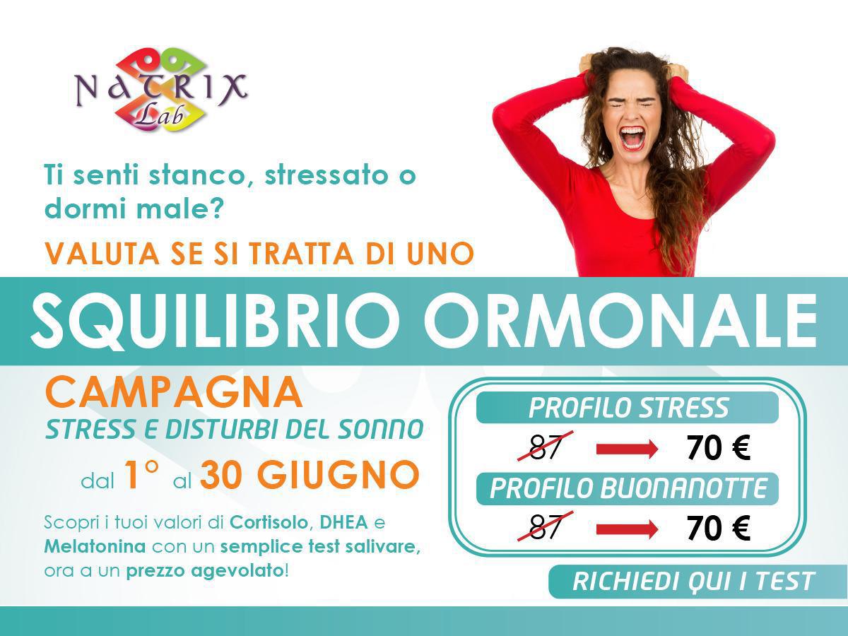 Campagna Stress & Sonno | NatrixLab 