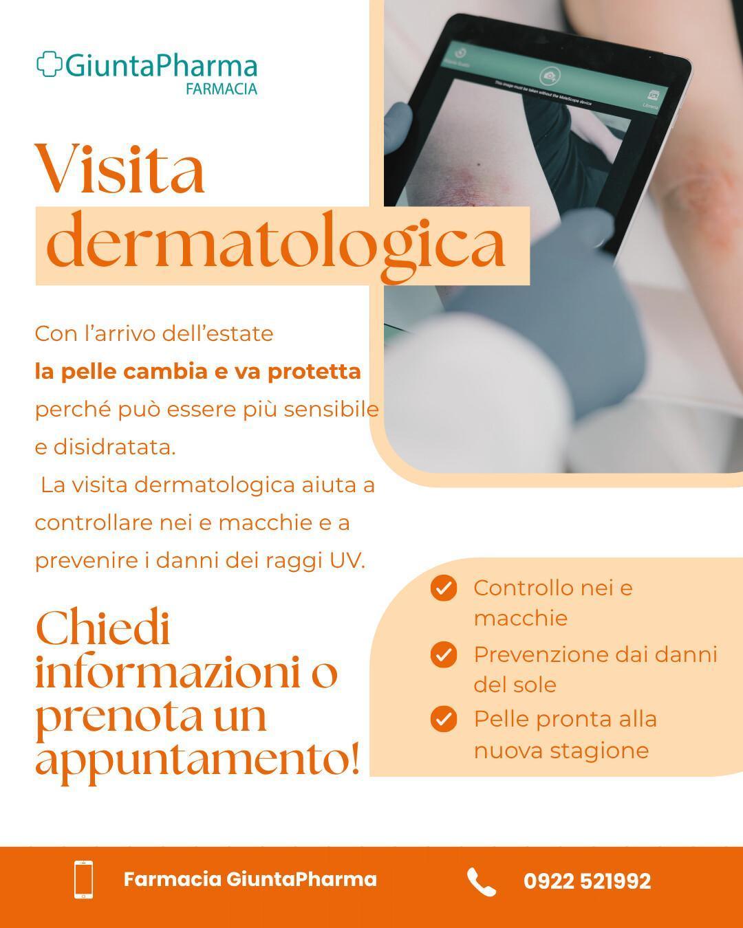 ☀️ Perché fare una visita dermatologica prima e durante l’estate?