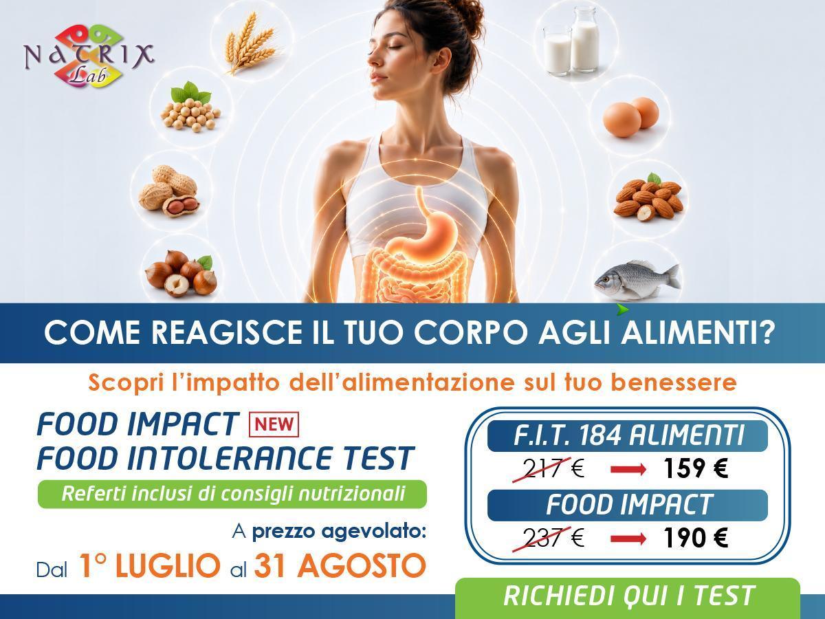 Intolleranze Alimentari ✅ Promo Natrixlab