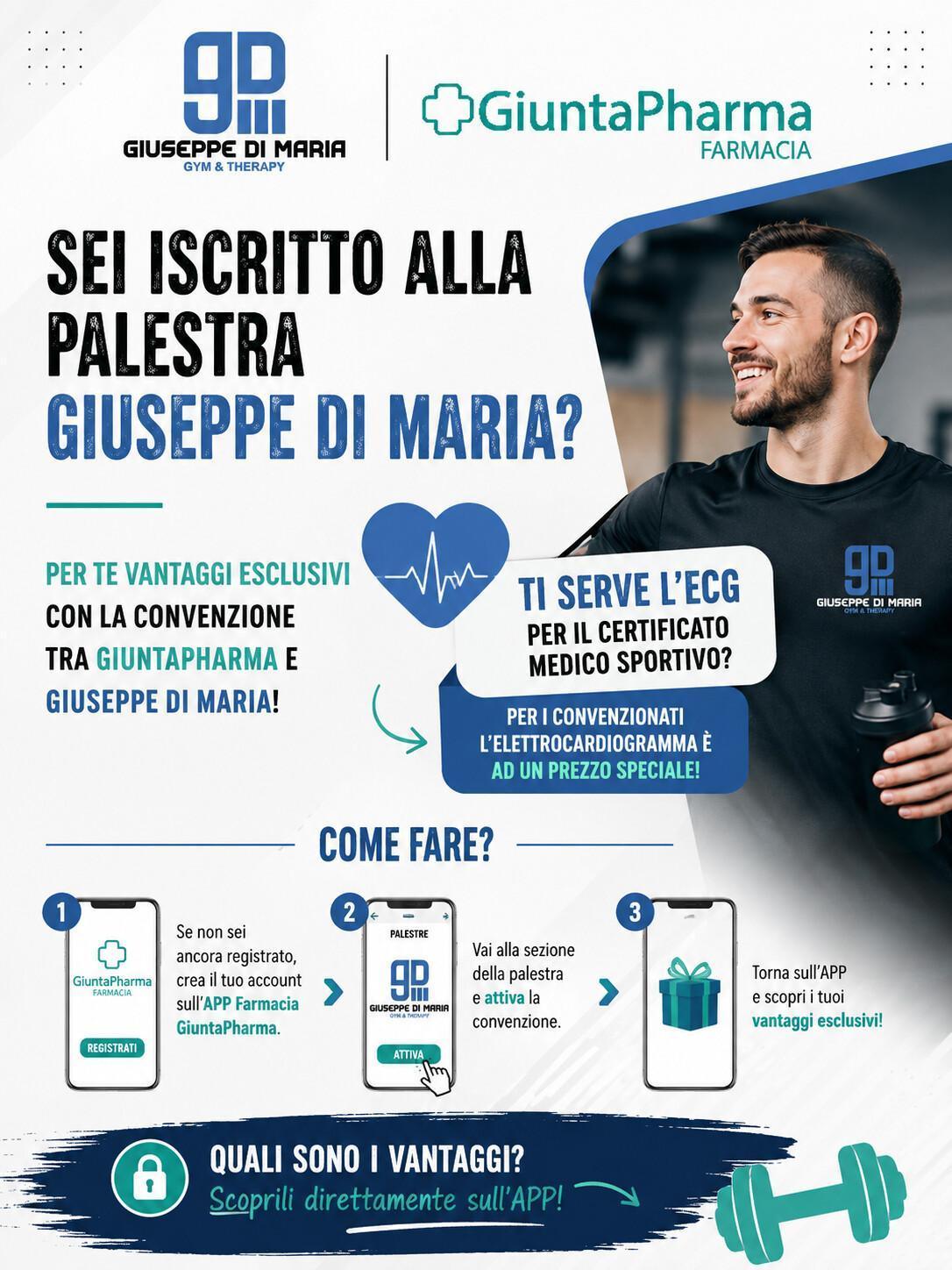 Vantaggi speciali per gli iscritti in palestra!