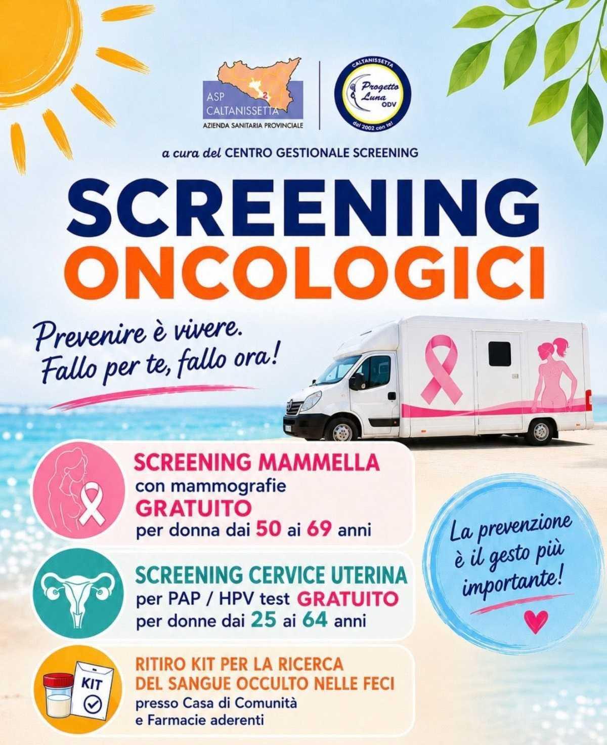 🎗️ Screening oncologici 