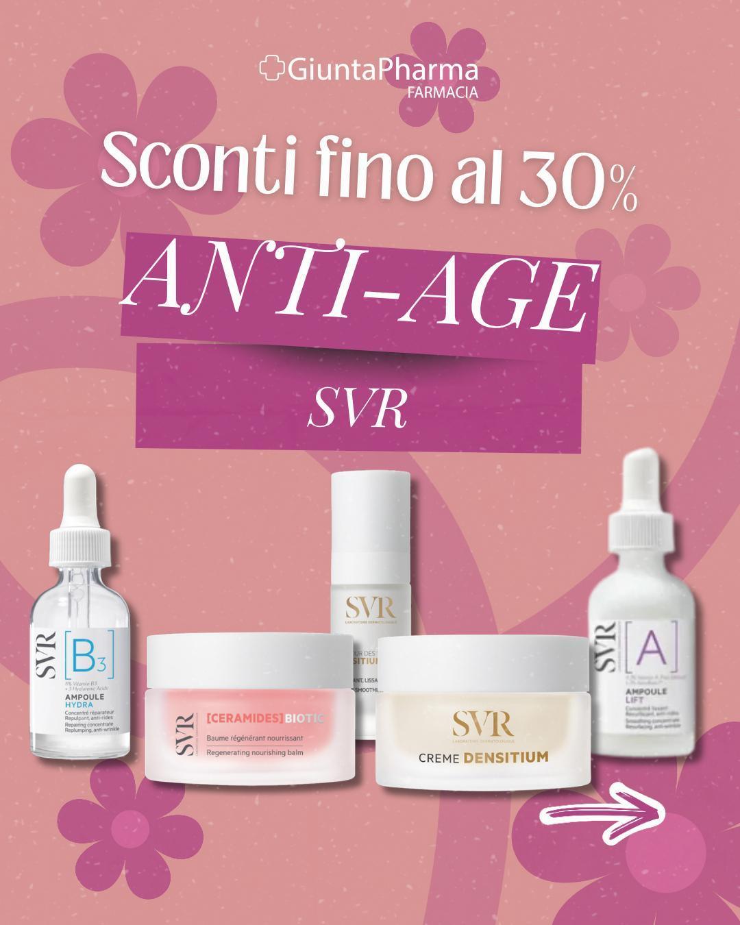 💜La bellezza non ha età, - 30% su anti-age SVR