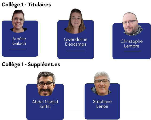 Vos élu-es CSE FSU Emploi Hauts de France