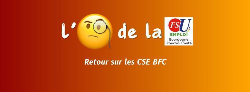 L'oeil de la FSU Emploi BFC - CSE extra du 5 janvier 2024 L'oeil de la FSU Emploi BFC - CSE extra du 5 janvier 2024