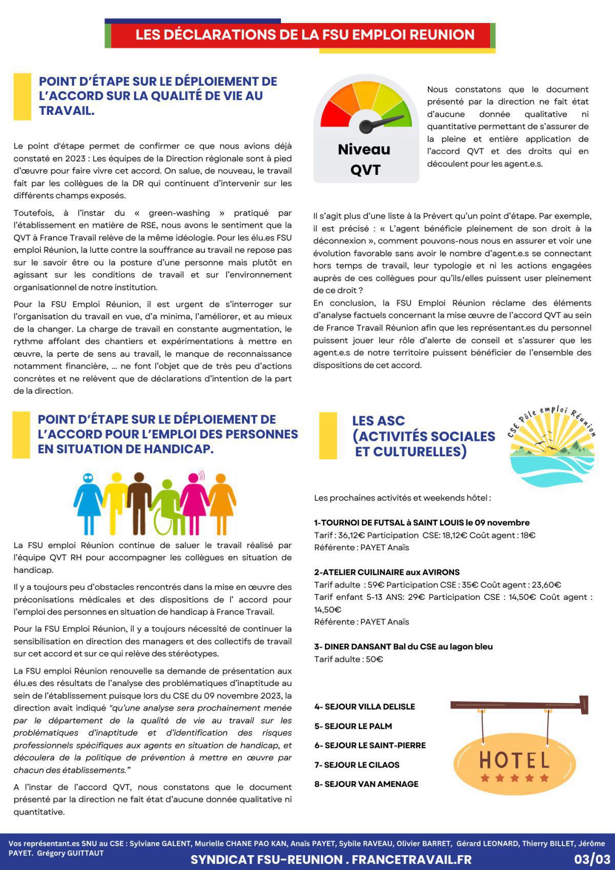 Kozman CSE du 29 août 2024 Kozman CSE du 29 août 2024