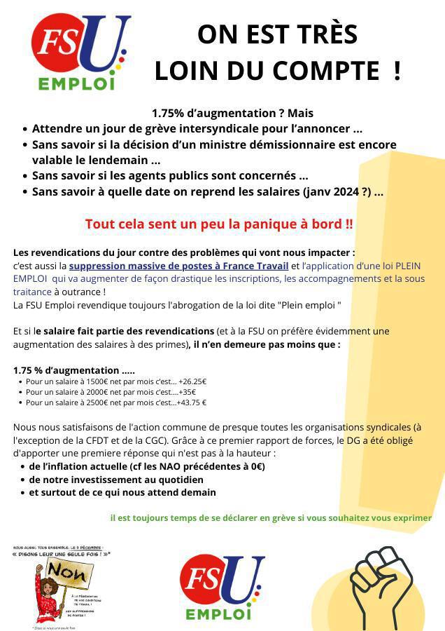 On est très loin du compte !  On est très loin du compte !