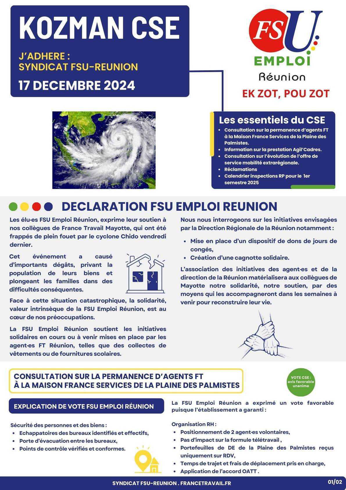 Kozman CSE du 17 décembre 2024 Kozman CSE du 17 décembre 2024