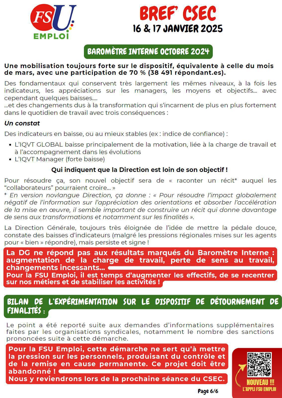 CSEC des 16 et 17 janvier 2025 CSEC des 16 et 17 janvier 2025