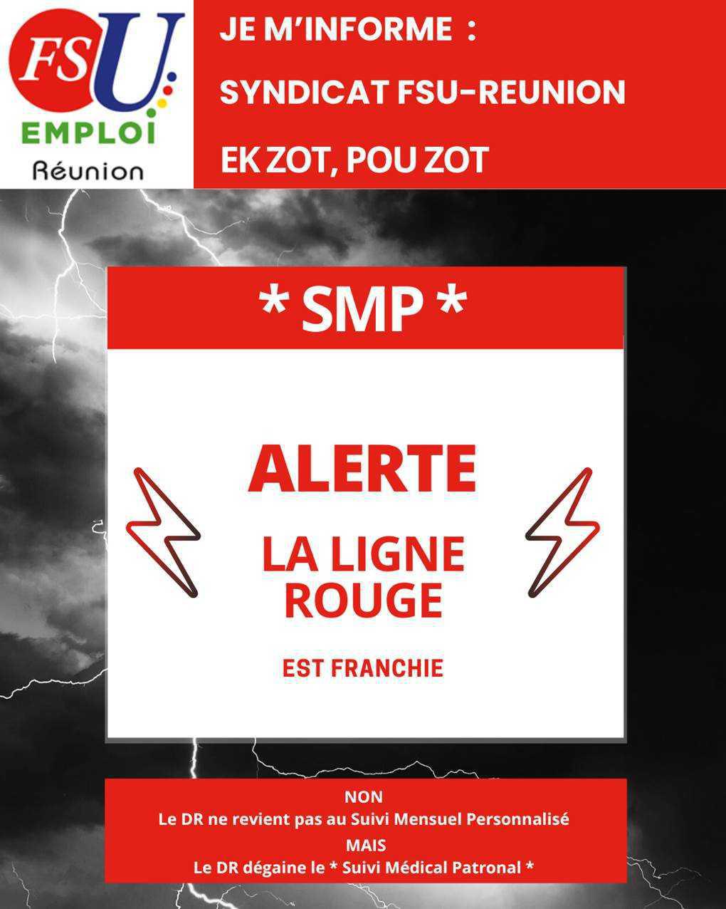 Suivi Médical Patronal : la ligne rouge est franchie !