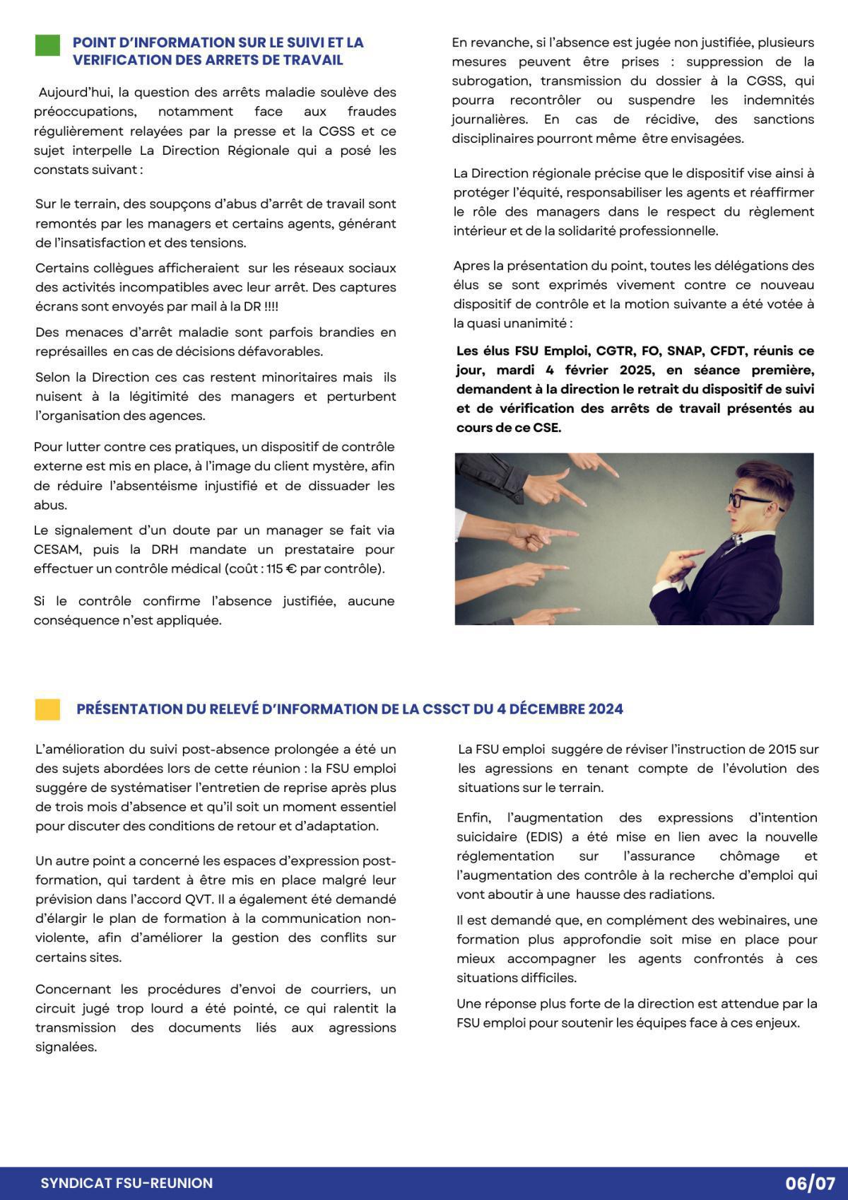 Kozman CSE du 30 janvier 2025
