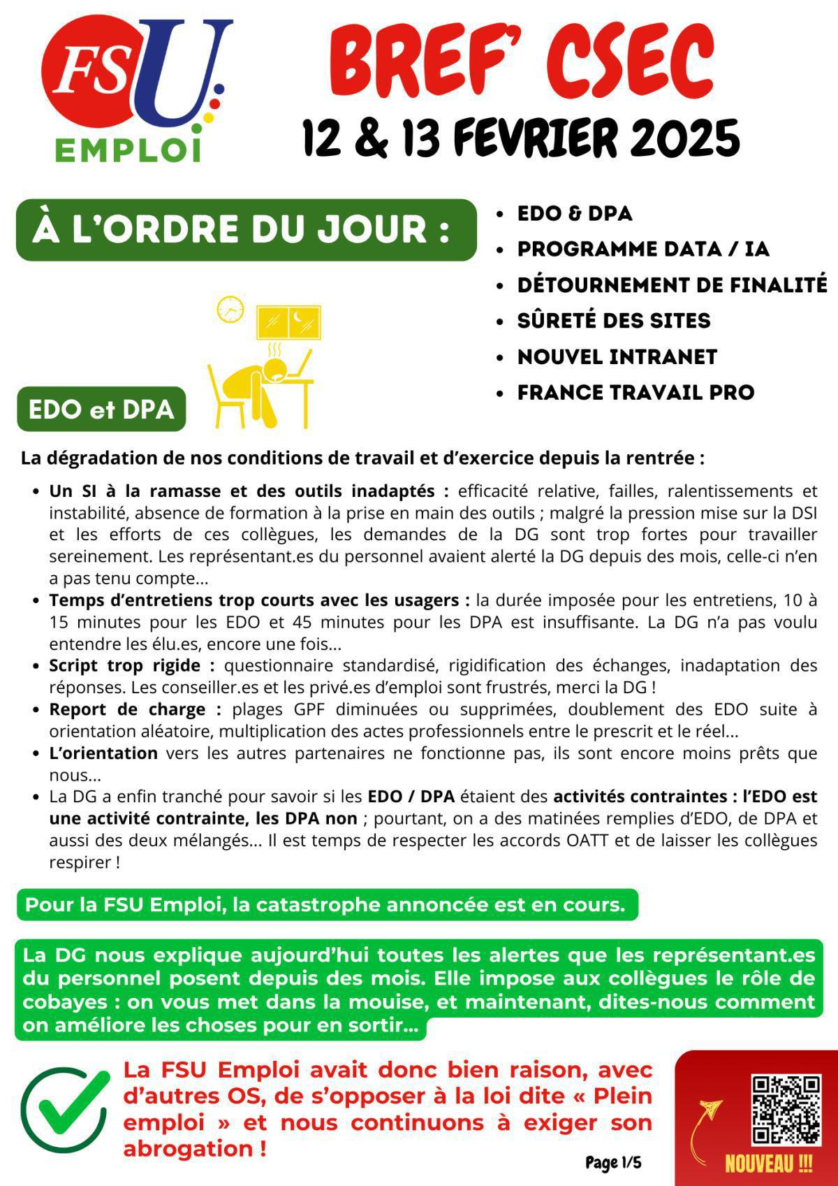 CSEC des 12 et 13 février 2025