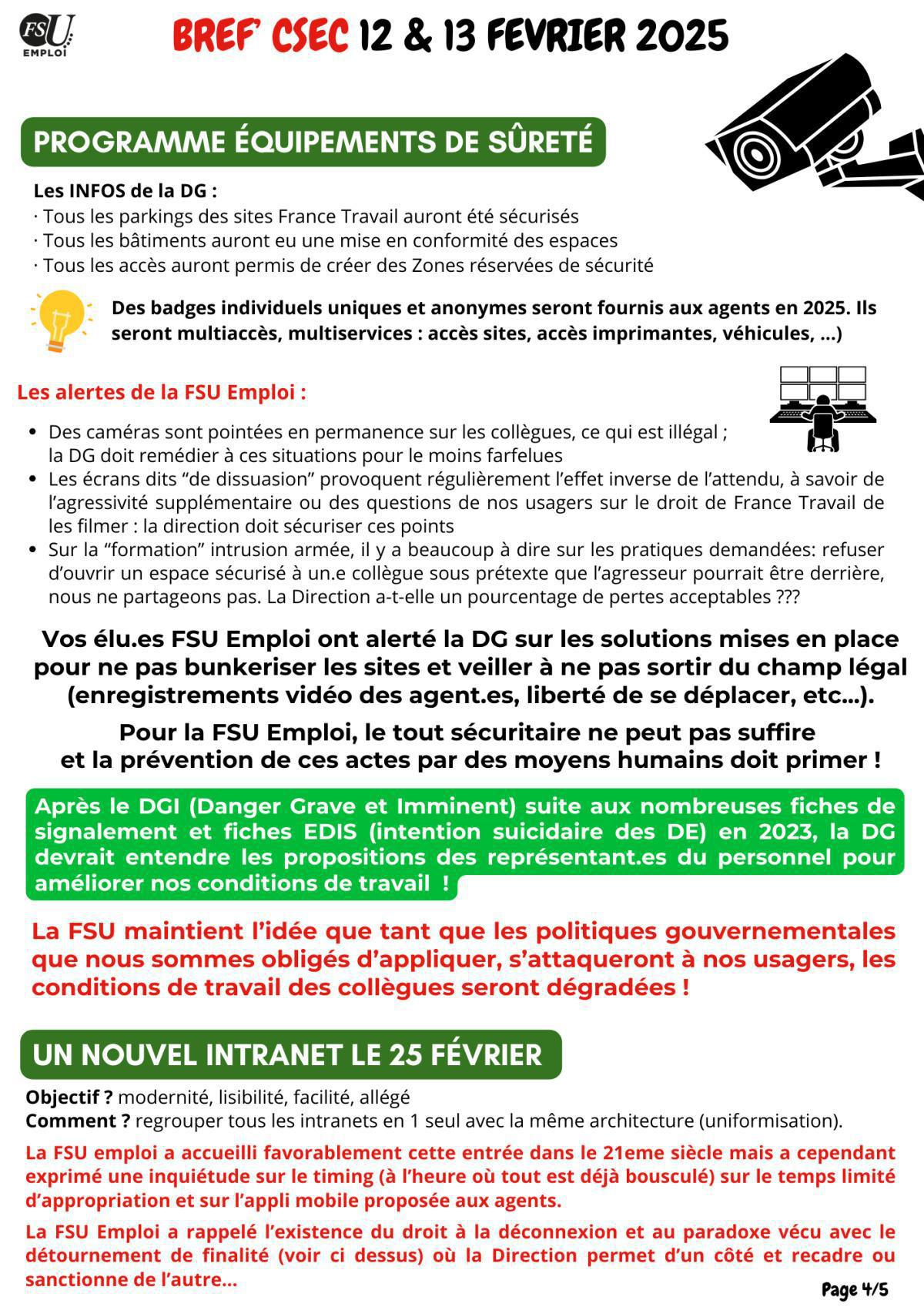 CSEC des 12 et 13 février 2025