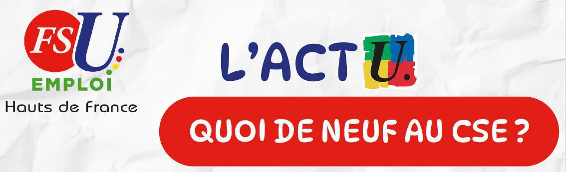 Quoi de neuf au CSE du 27/02/2025 ?