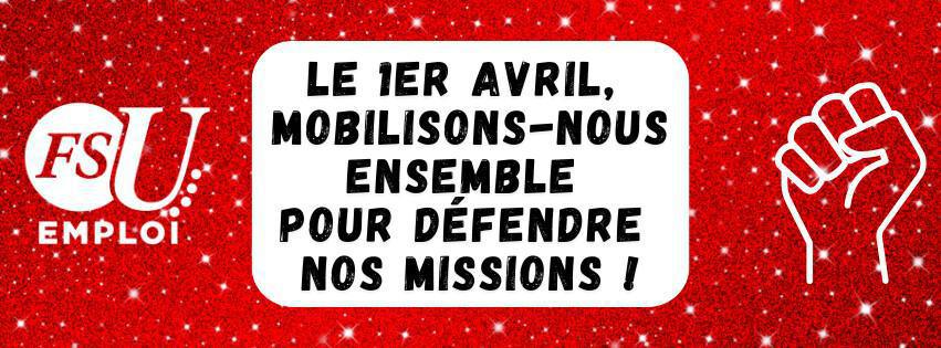 Pour le maintien de nos missions au service des usager·es