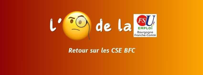 L'œil de la FSU - CSE avril 2025