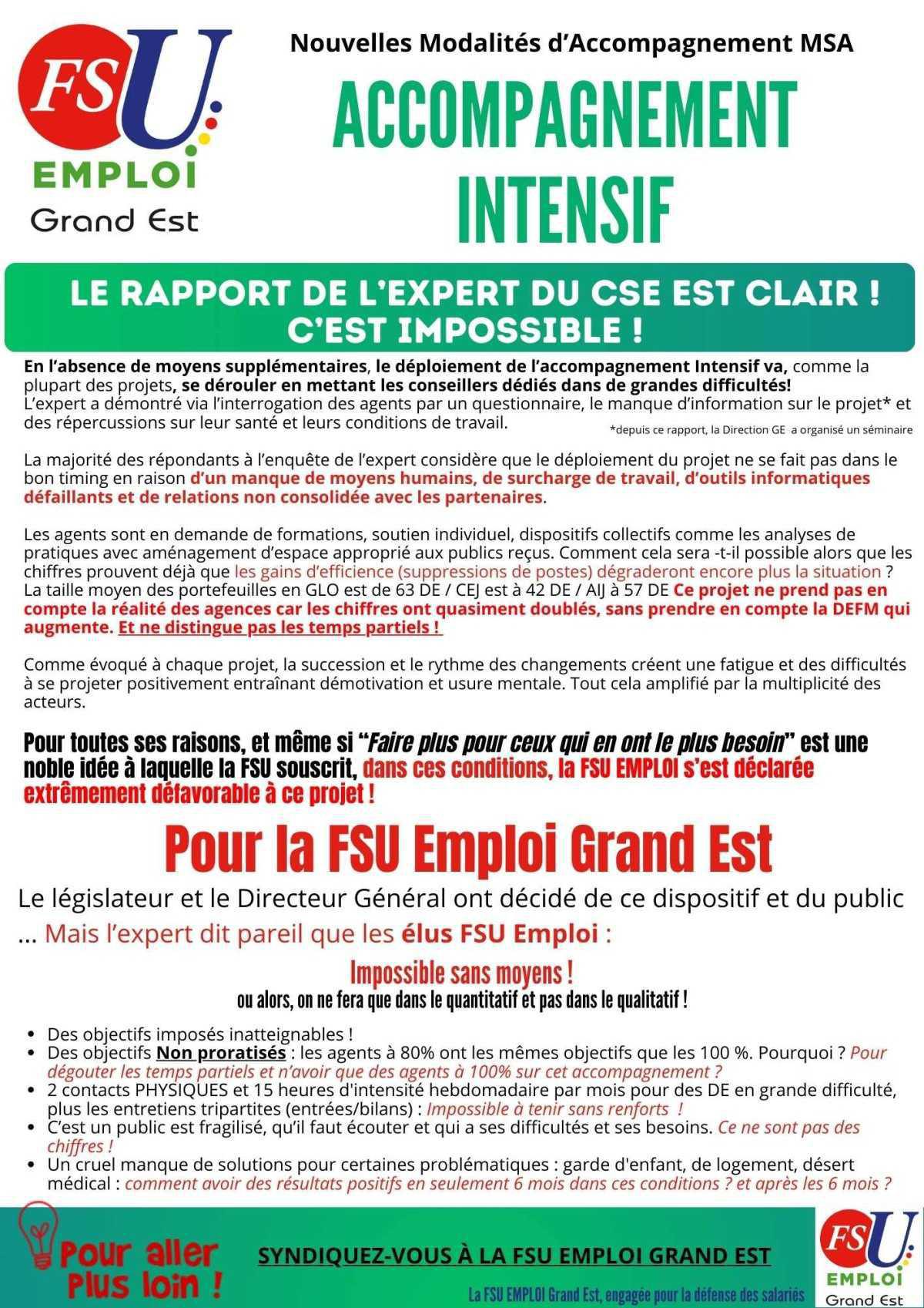 Accompagnement intensif 