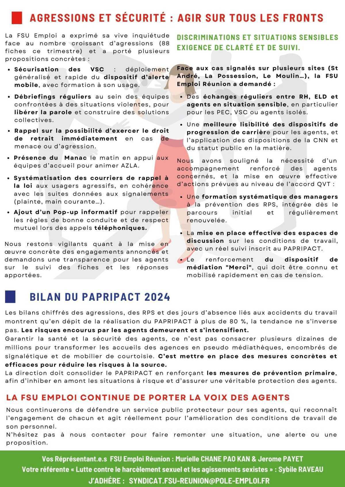 Kozman CSSCT du 21 mai 2025 : agressions et sécurité, agir sur tous les fronts !