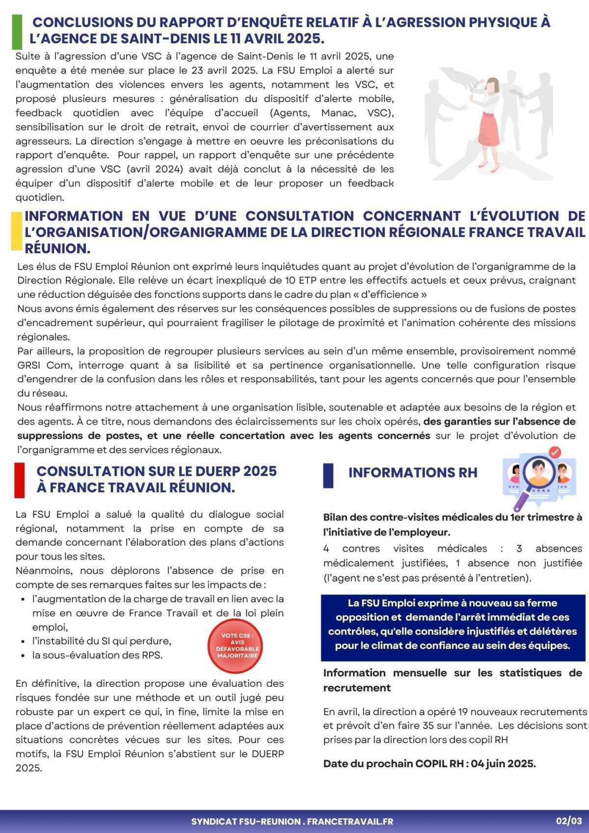 Kozman CSE du 27 mai 2025