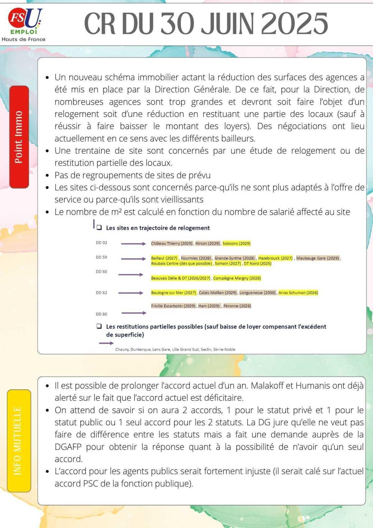Compte rendu du Conseil Régional de Juin 2025