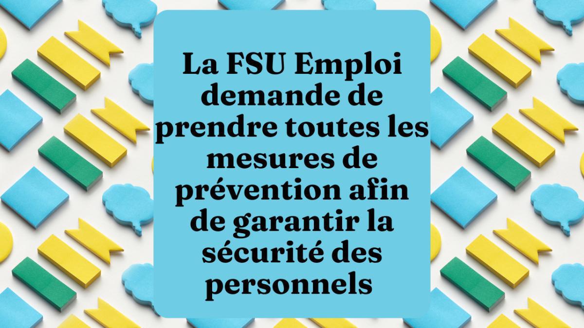 Déclaration préalable de la FSU Emploi au CSEC du 9 juillet Déclaration préalable de la FSU Emploi au CSEC du 9 juillet