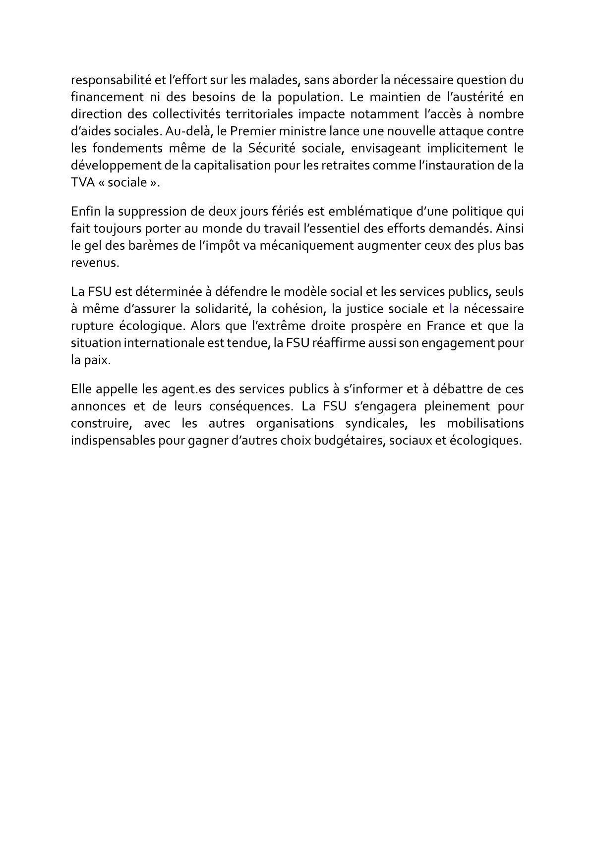 Budget : François Bayrou sort la tronçonneuse Budget : François Bayrou sort la tronçonneuse