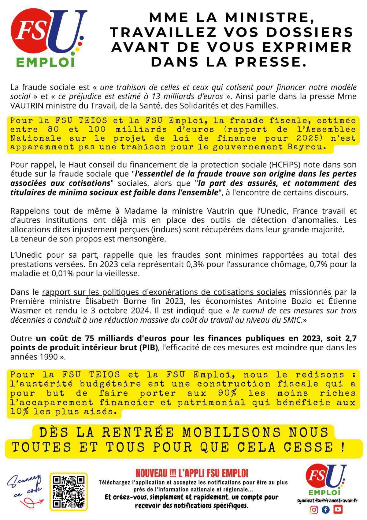 La fraude fiscale n’est apparemment pas une trahison pour le gouvernement Bayrou La fraude fiscale n’est apparemment pas une trahison pour le gouvernement Bayrou