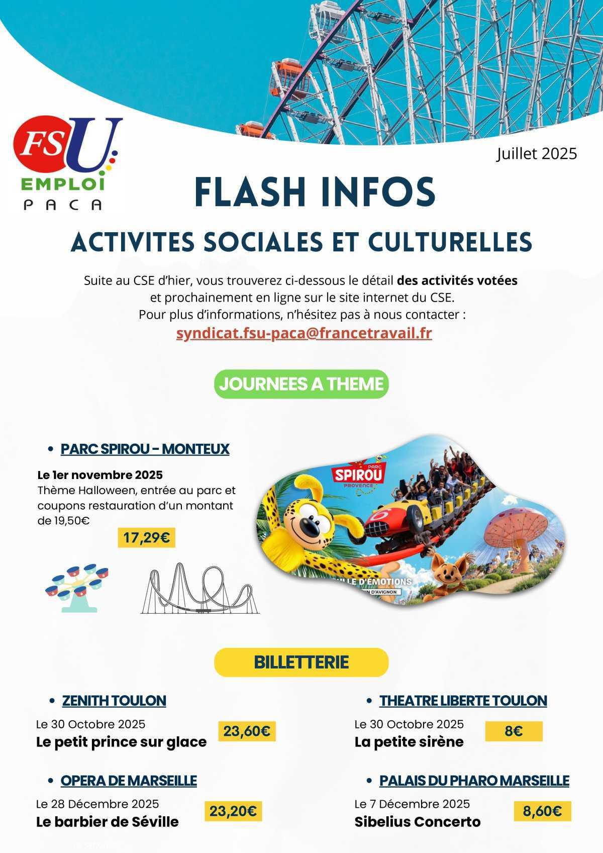 FLASH ASC PACA - juillet 2025