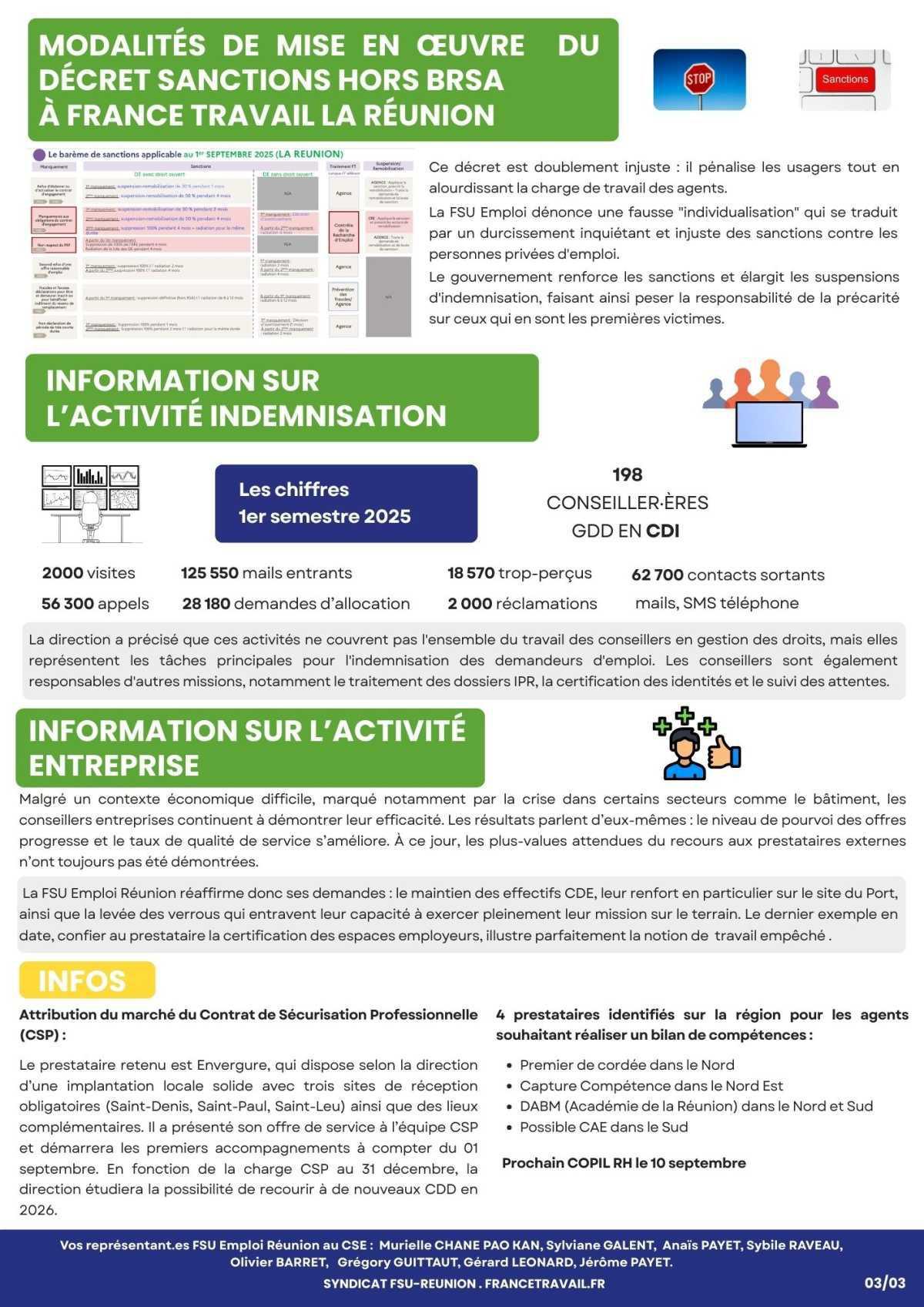 Kozman CSE du 26 août 2025