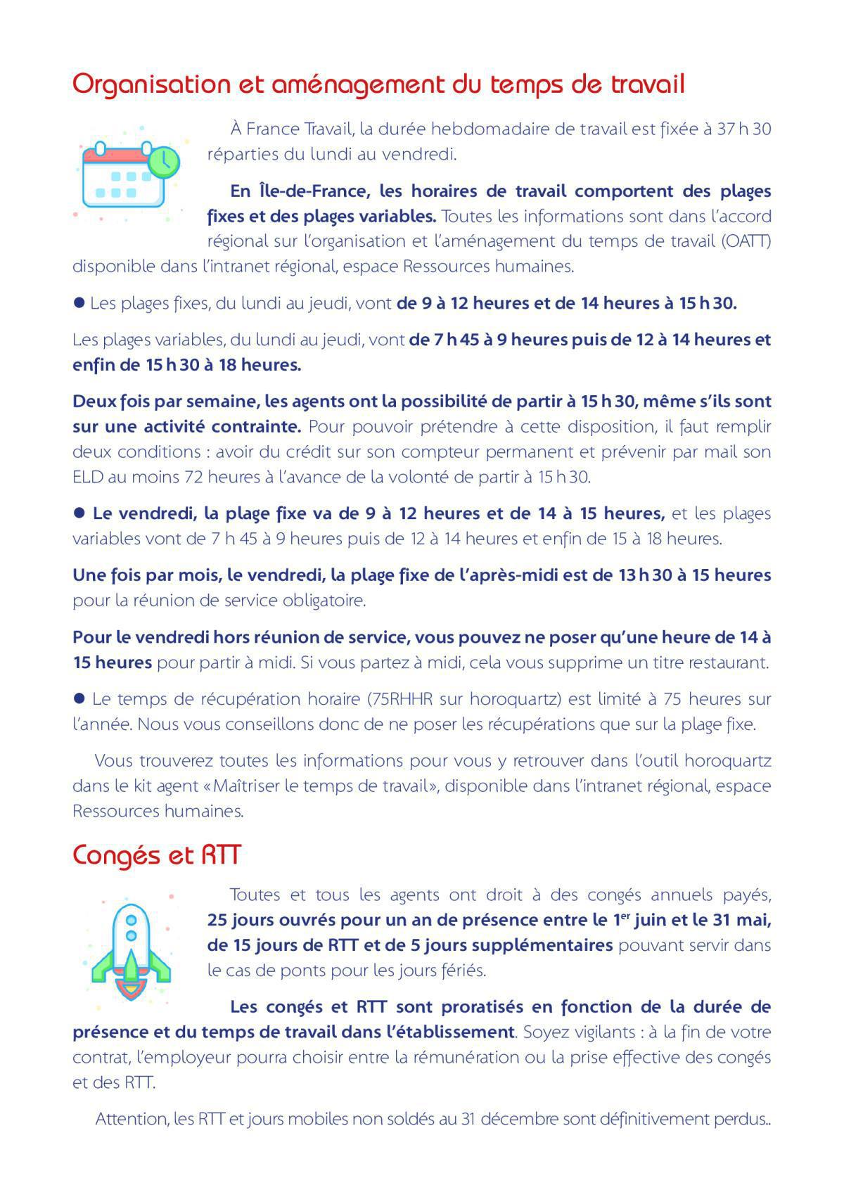 Livret d'accueil, Vous venez d'être recrutés, La FSU vous informe sur vos droits