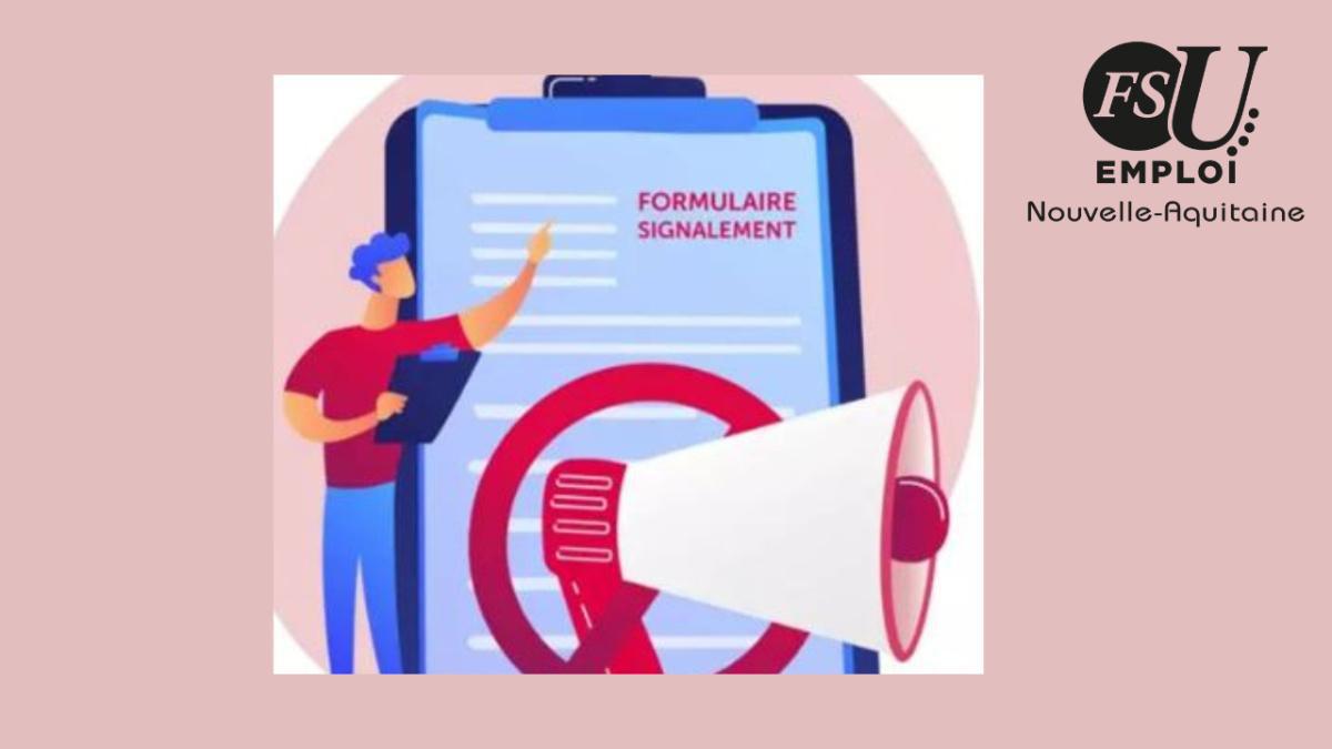 Fiches de signalement : jamais inutiles, jamais trop tard ! Fiches de signalement : jamais inutiles, jamais trop tard !